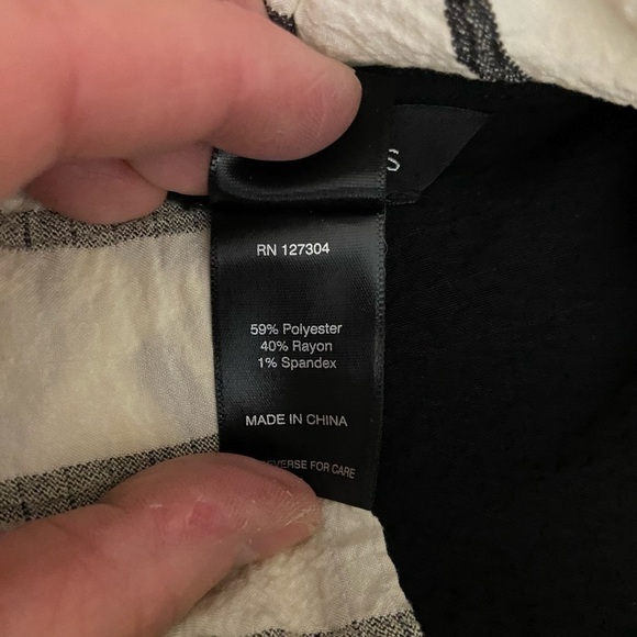 Ali Miles Tunic Top Crinkle Fabric Asymmetrical Hem Side Zip Pocket Large Artsy - Picture 4 of 13